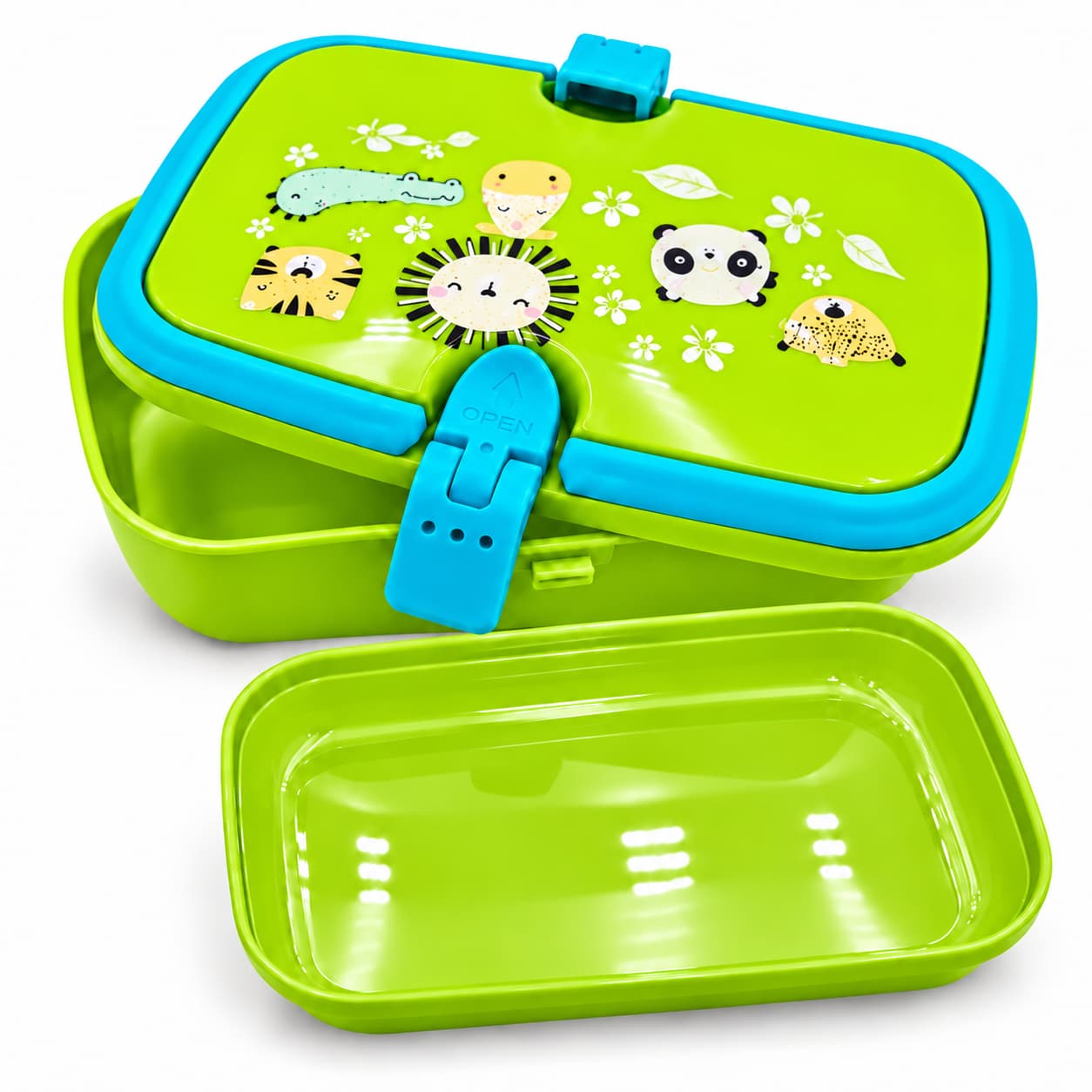 Lonchera infantil de 2 compartimentos