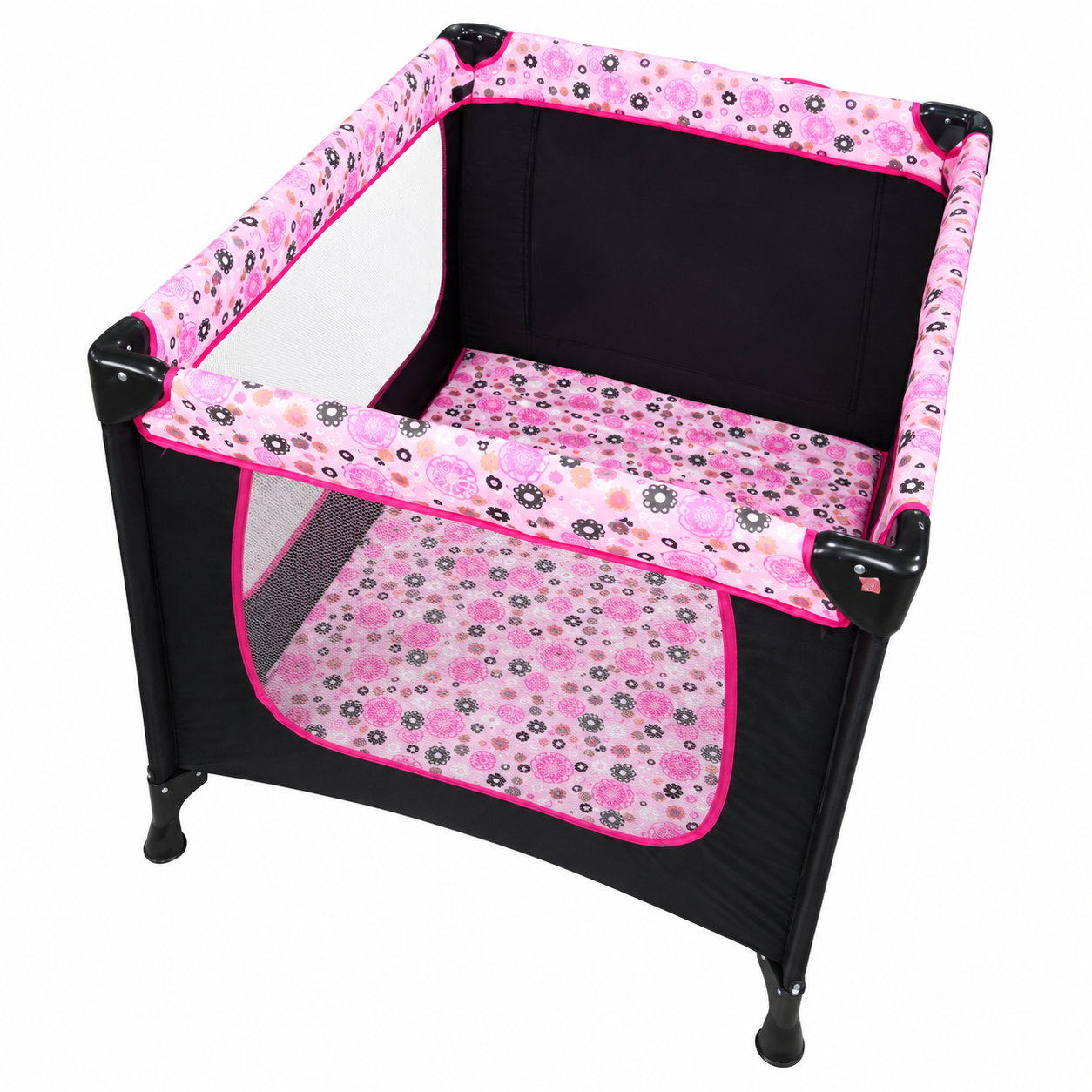 Cuna corral sencilla de dos niveles