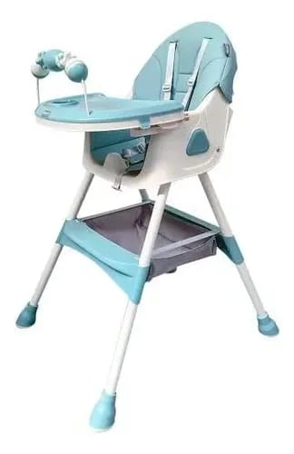 Silla de comer 2 en 1 con arco de juego