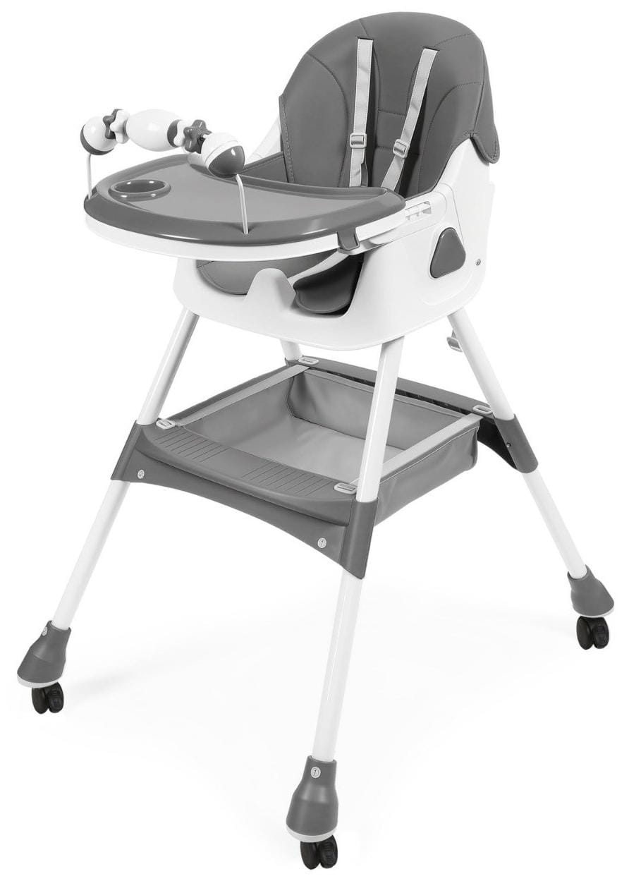 Silla de comer 2 en 1 con arco de juego