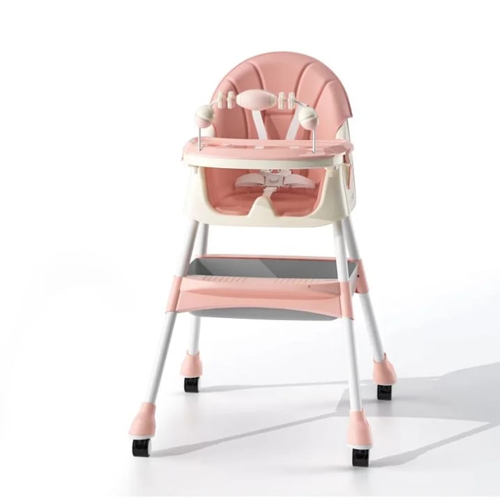 Silla de comer 2 en 1 con arco de juego